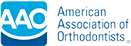 A logo of the american association for orthodontics.
